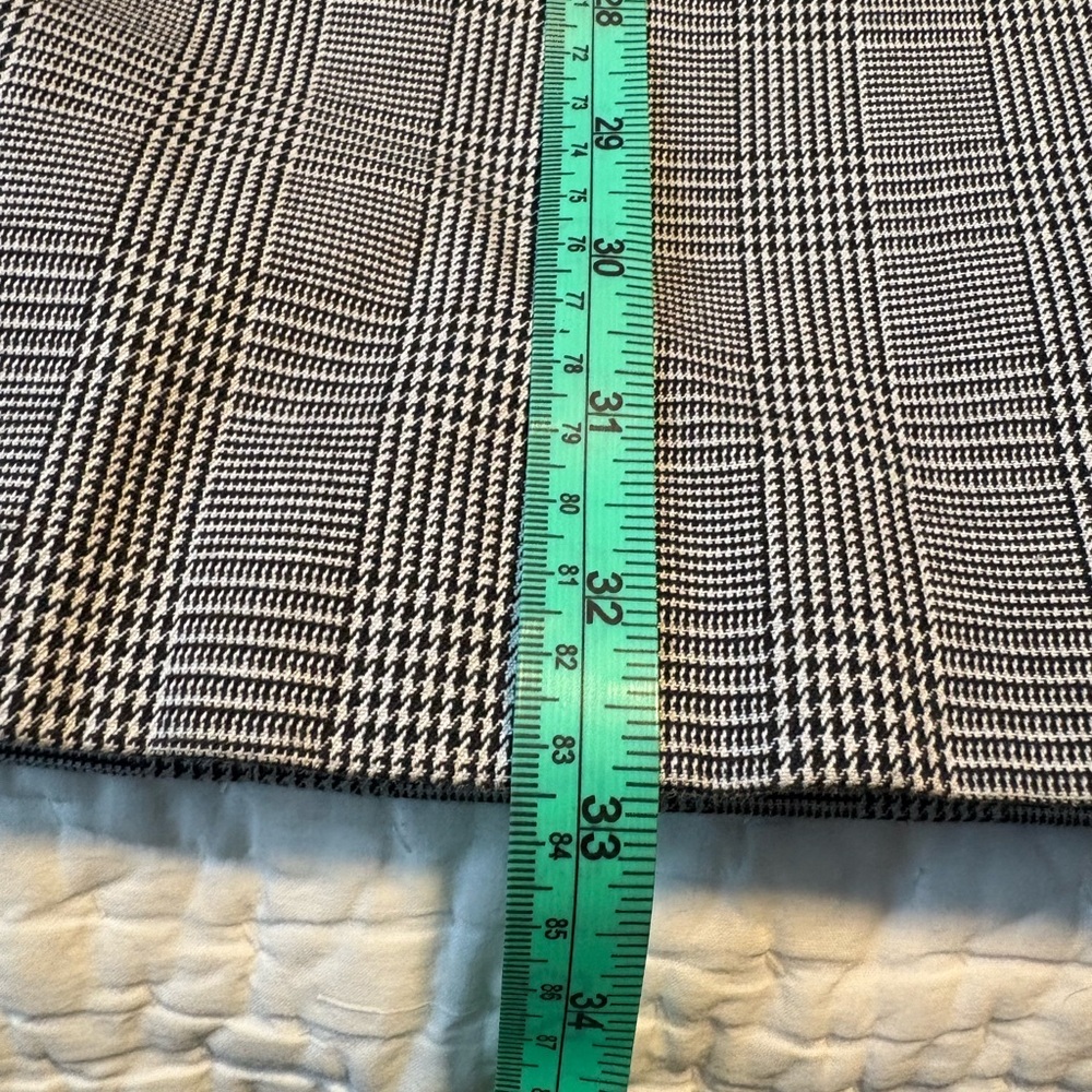 Calvin Klein Plaid Trench Coat - Picture 8 of 8